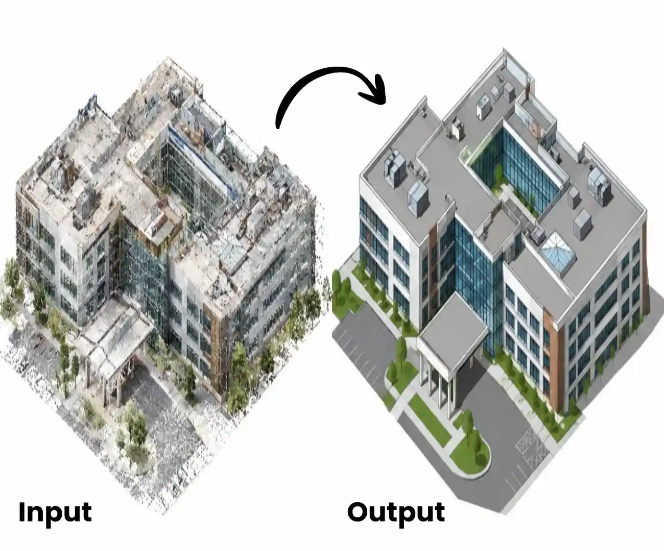 point cloud to bim conversion services