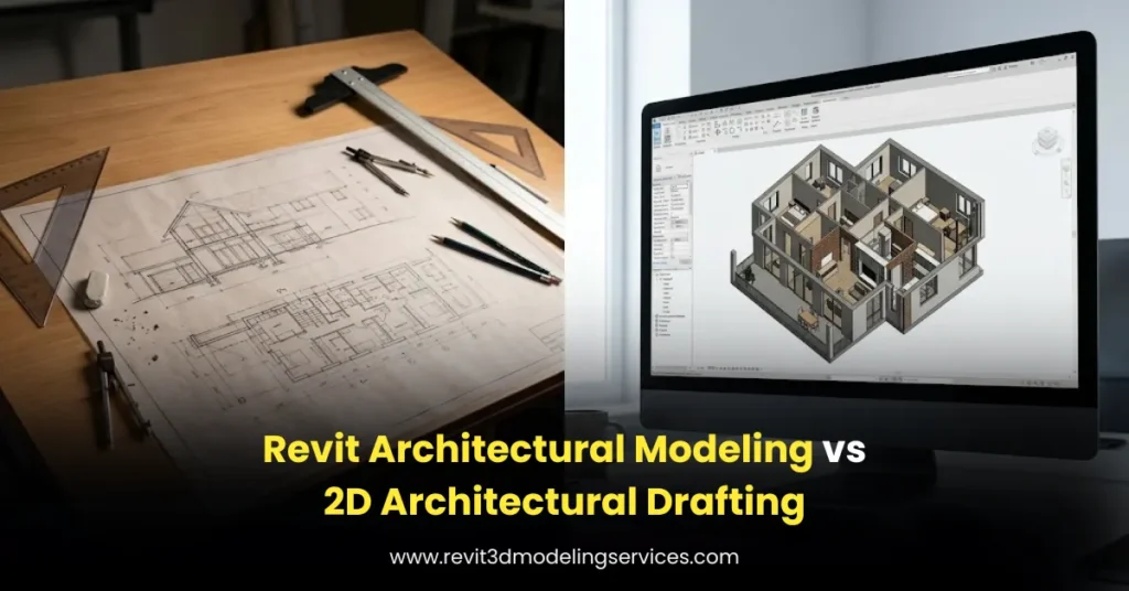 Revit Architectural Modeling vs 2D Architectural Drafting